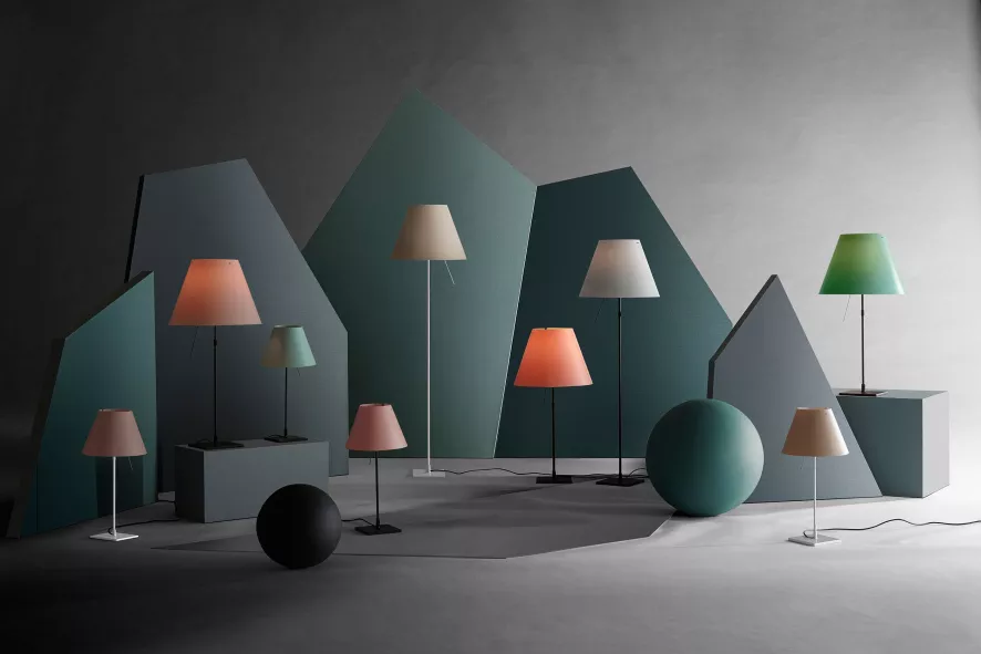 Luceplan Costanza Vloerlamp Telescopisch Met Schakelaar Aluminium/Mistic White 21 Luceplan Costanza Vloerlamp Telescopisch Met Schakelaar Aluminium/Mistic White - Afbeelding 19