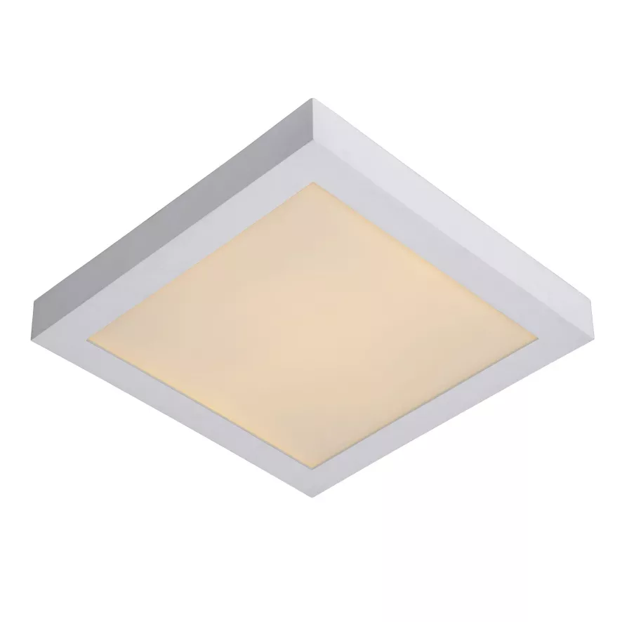 Lucide Brice 30 Plafondlamp LED Badkamer IP44 Vierkant Zwart 4 Lucide Brice 30 Plafondlamp LED Badkamer IP44 Vierkant Zwart - Afbeelding 2