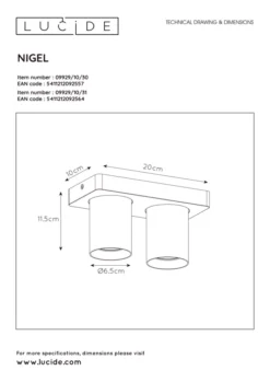 Lucide Nigel 2 Spot LED Messing -Flinders x886x886 lucide nigel 2 spot led dim to warm14.jpg.pagespeed.ic .d h6vJPro7
