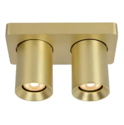 Lucide Nigel 2 Spot LED Messing