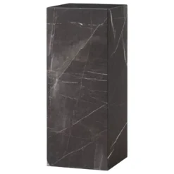 Audo Copenhagen Plinth Pedestal Bijzettafel Grijs Kendzo Marmer