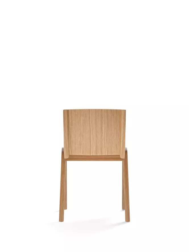 Audo Copenhagen Ready Eetkamerstoel Naturel Eiken, Zitting Leder Dakar 0250 4 Audo Copenhagen Ready Eetkamerstoel Naturel Eiken, Zitting Leder Dakar 0250 - Afbeelding 2