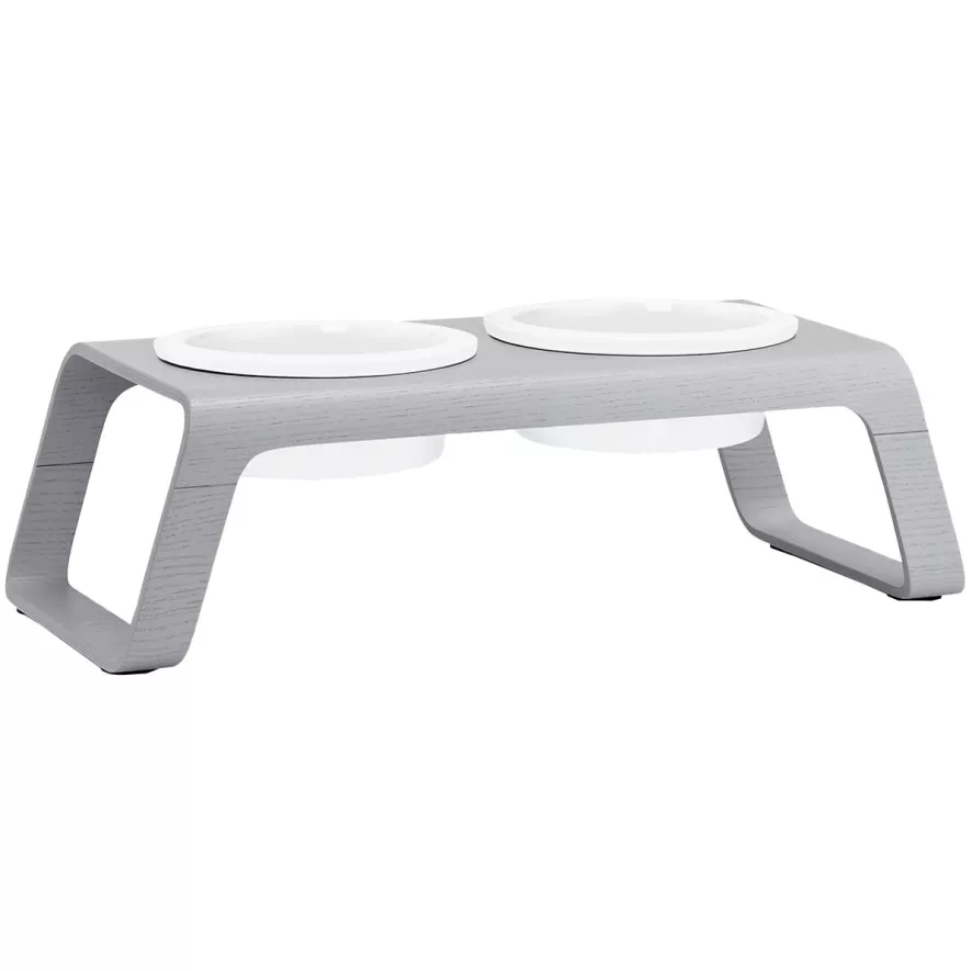 MiaCara Desco Hondenvoerbak Porselein Medium Walnoot 8 MiaCara Desco Hondenvoerbak Porselein Medium Walnoot - Afbeelding 6