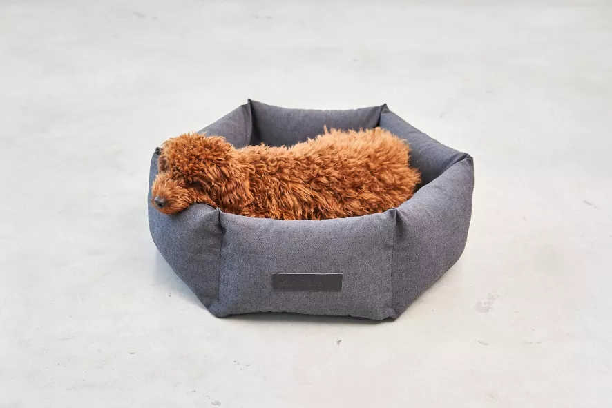 MiaCara Felice Hondenmand Ø80 Medium Sand 7 MiaCara Felice Hondenmand Ø80 Medium Sand - Afbeelding 5