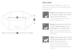 MiaCara Felice Hondenmand Large Ø100 Sand -Flinders x886x886 miacara felice hondenmand small.jpg.pagespeed.ic .AXuHPtfhN5 1
