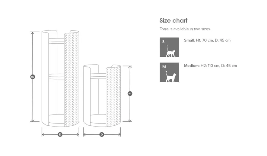 MiaCara Torre Krabpaal Medium Essen Naturel 8 MiaCara Torre Krabpaal Medium Essen Naturel - Afbeelding 6