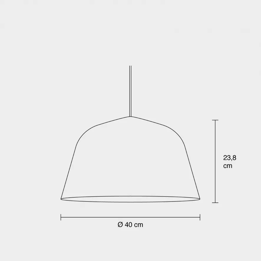 Muuto Ambit Hanglamp Ø40 Zwart 10 Muuto Ambit Hanglamp Ø40 Zwart - Afbeelding 8