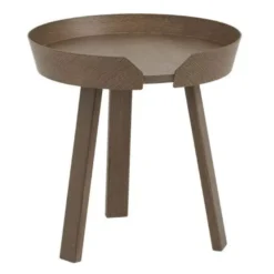 Muuto Around Coffee Bijzettafel Small 45 Stained Dark Brown