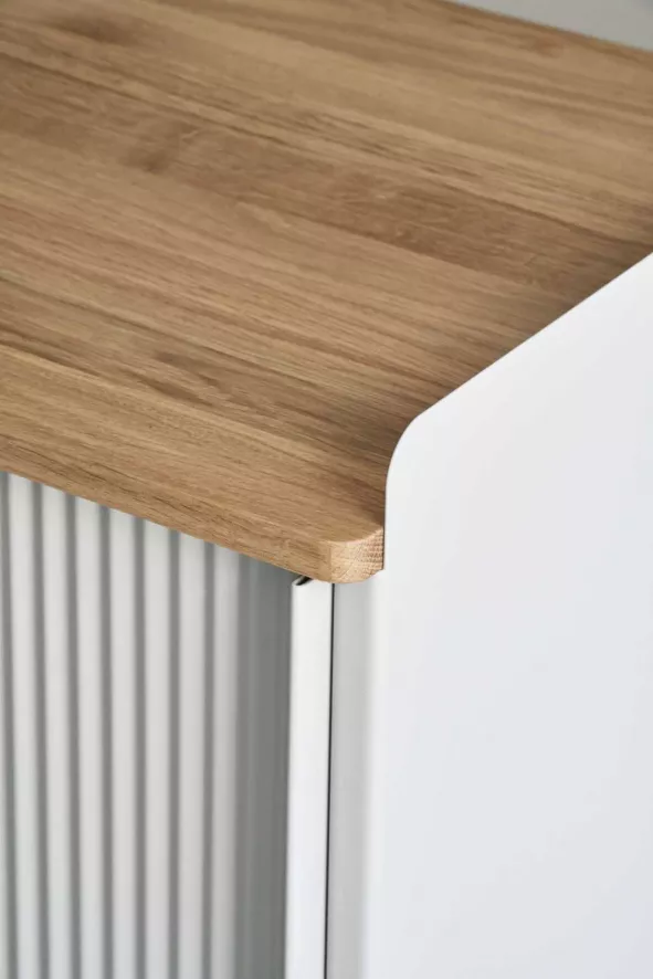 Muuto Enfold Low Dressoir Grijs/eiken 11 Muuto Enfold Low Dressoir Grijs/eiken - Afbeelding 9