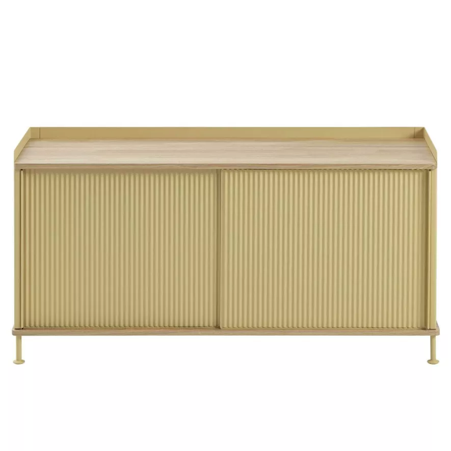 Muuto Enfold Low Dressoir Grijs/eiken 7 Muuto Enfold Low Dressoir Grijs/eiken - Afbeelding 5