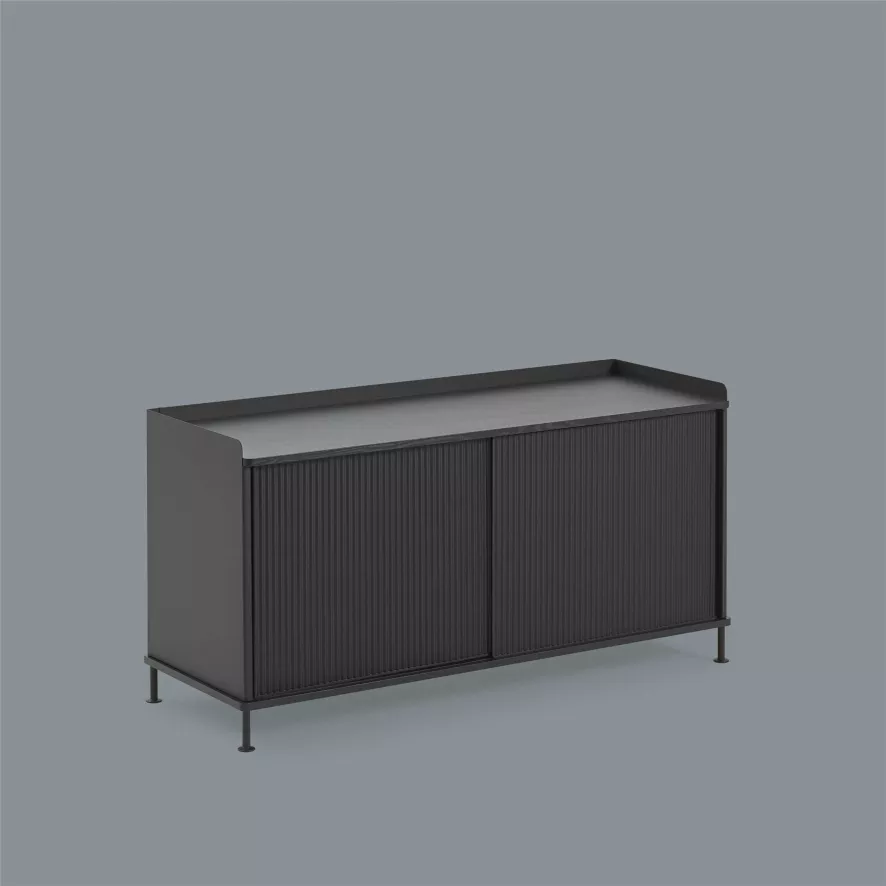 Muuto Enfold Low Dressoir Grijs/eiken 8 Muuto Enfold Low Dressoir Grijs/eiken - Afbeelding 6