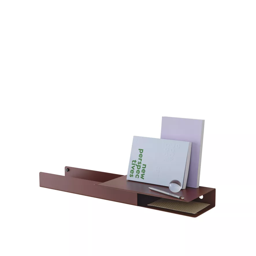 Muuto Folded Wandplank Laag Olijf 6 Muuto Folded Wandplank Laag Olijf - Afbeelding 4