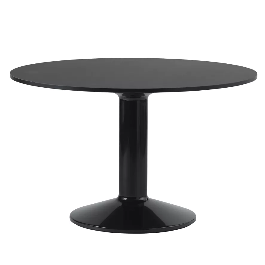 Muuto Midst Eettafel 120 Donker Geolied Eiken Donkerrode Voet 4 Muuto Midst Eettafel 120 Donker Geolied Eiken Donkerrode Voet - Afbeelding 2
