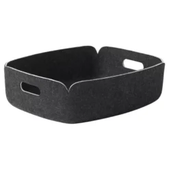 Muuto Restore Tray Opbergmand Black Melange