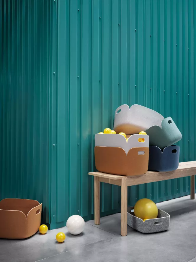 Muuto Restore Tray Opbergmand Black Melange 12 Muuto Restore Tray Opbergmand Black Melange - Afbeelding 10