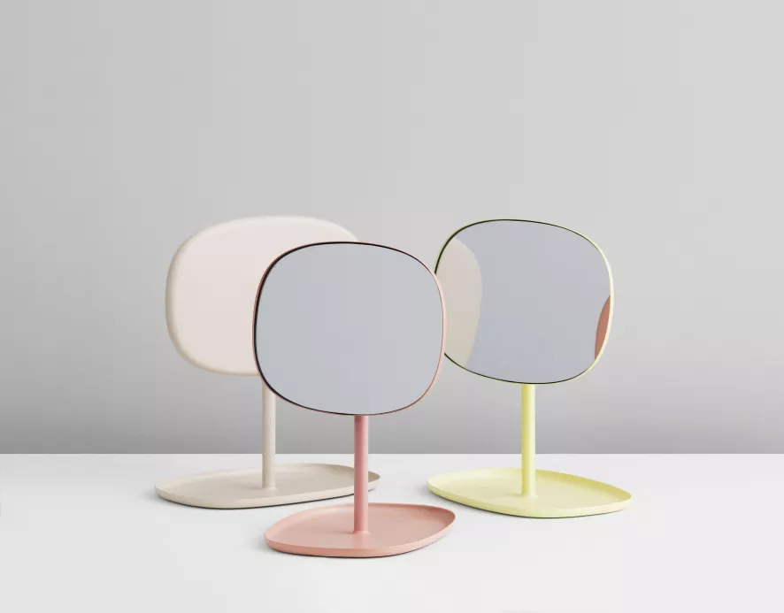 Normann Copenhagen Flip Mirror Spiegel Wit 9 Normann Copenhagen Flip Mirror Spiegel Wit - Afbeelding 7
