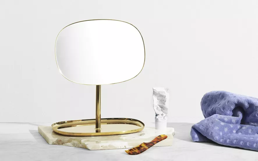 Normann Copenhagen Flip Mirror Spiegel Wit 16 Normann Copenhagen Flip Mirror Spiegel Wit - Afbeelding 14