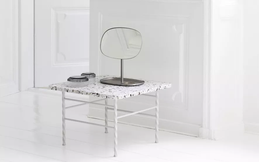 Normann Copenhagen Flip Mirror Spiegel Wit 14 Normann Copenhagen Flip Mirror Spiegel Wit - Afbeelding 12