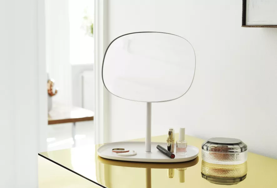 Normann Copenhagen Flip Mirror Spiegel Wit 10 Normann Copenhagen Flip Mirror Spiegel Wit - Afbeelding 8
