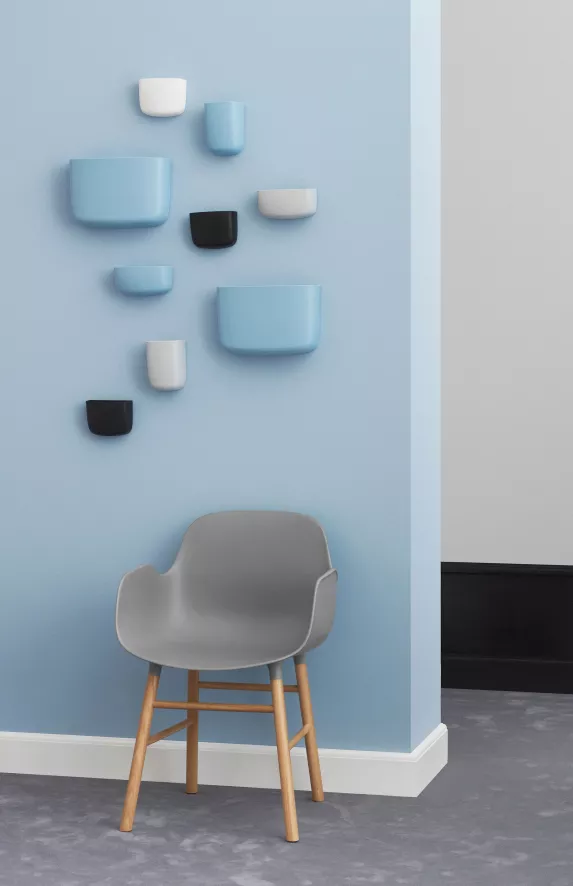 Normann Copenhagen Pocket Organizer 3 Wandplank Lichtgrijs 7 Normann Copenhagen Pocket Organizer 3 Wandplank Lichtgrijs - Afbeelding 5