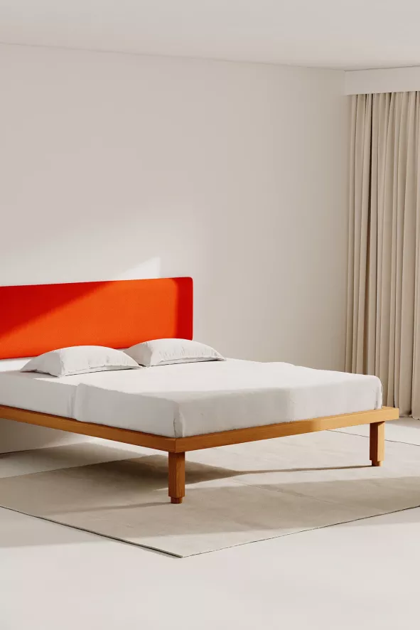 Objekte Unserer Tage Kaya Bed 140x200 Eiken Wit 5 Objekte Unserer Tage Kaya Bed 140x200 Eiken Wit - Afbeelding 3