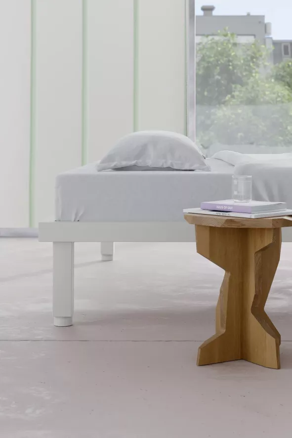 Objekte Unserer Tage Kaya Bed 140x200 Beuken Chalk 6 Objekte Unserer Tage Kaya Bed 140x200 Beuken Chalk - Afbeelding 4