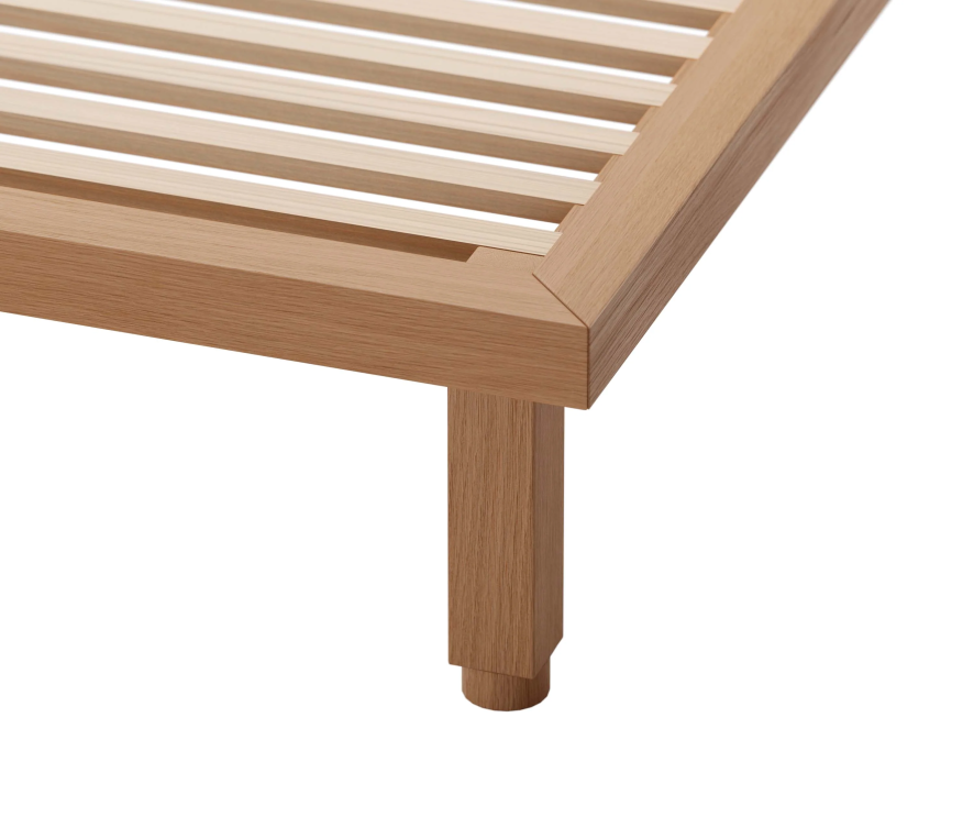 Objekte Unserer Tage Kaya Bed 160x200 Beuken Chalk 9 Objekte Unserer Tage Kaya Bed 160x200 Beuken Chalk - Afbeelding 7