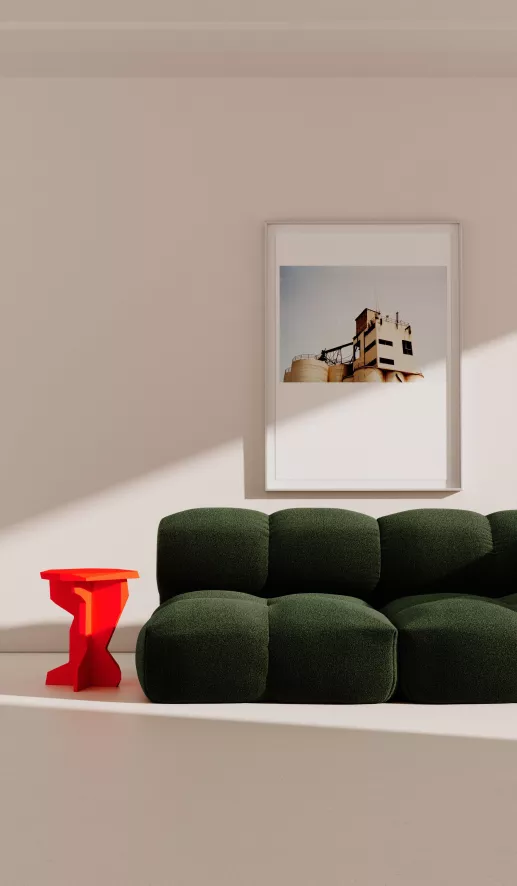 Objekte Unserer Tage Sander 2,5-zits Bank Rechts Lilac Blue 9 Objekte Unserer Tage Sander 2,5-zits Bank Rechts Lilac Blue - Afbeelding 7