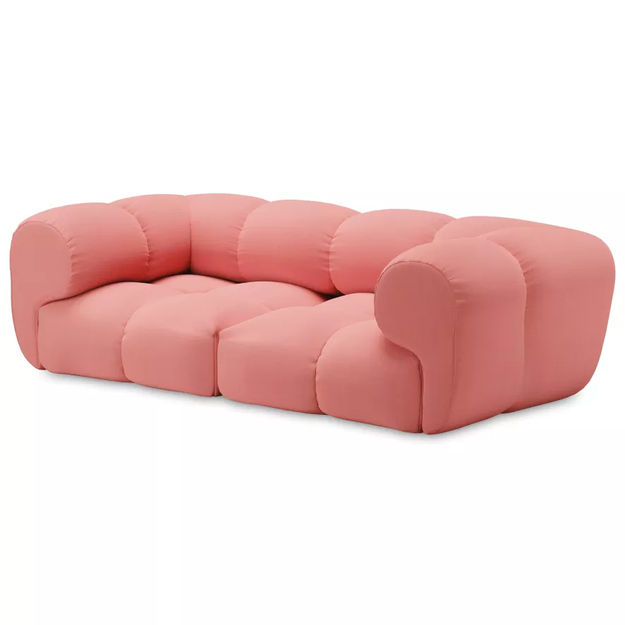 Objekte Unserer Tage Sander 2,5-zits Bank Met Arm Pink 3 Objekte Unserer Tage Sander 2,5-zits Bank Met Arm Pink