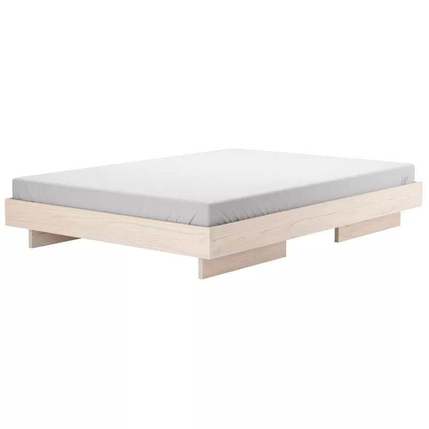 Objekte Unserer Tage Zians Bed 140x200 Essen Wit 4 Objekte Unserer Tage Zians Bed 140x200 Essen Wit - Afbeelding 2