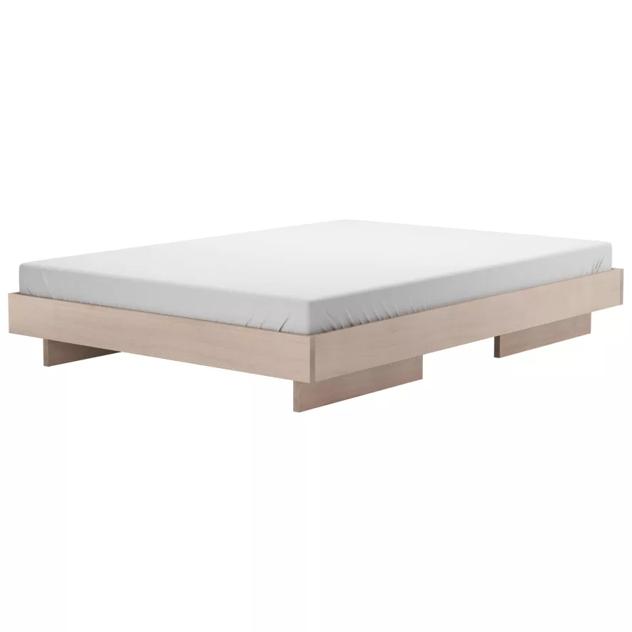 Objekte Unserer Tage Zians Bed 200x200 Eiken Wit 4 Objekte Unserer Tage Zians Bed 200x200 Eiken Wit - Afbeelding 2