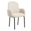 Puik Dost Stoel Stalen Onderstel Ivory