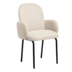 Puik Dost Stoel Stalen Onderstel Ivory