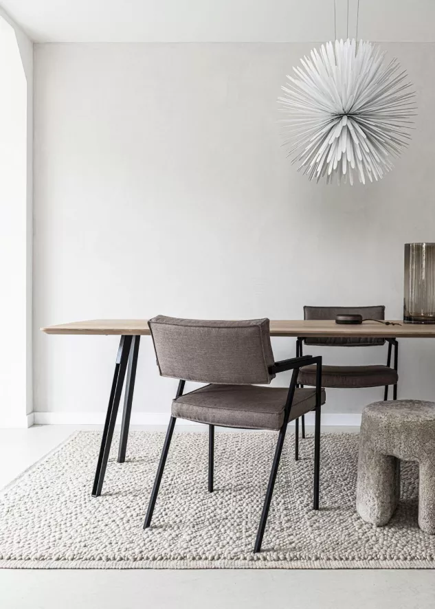 QLiv On Top Eettafel 220x90 Smoked Oak 5 QLiv On Top Eettafel 220x90 Smoked Oak - Afbeelding 3