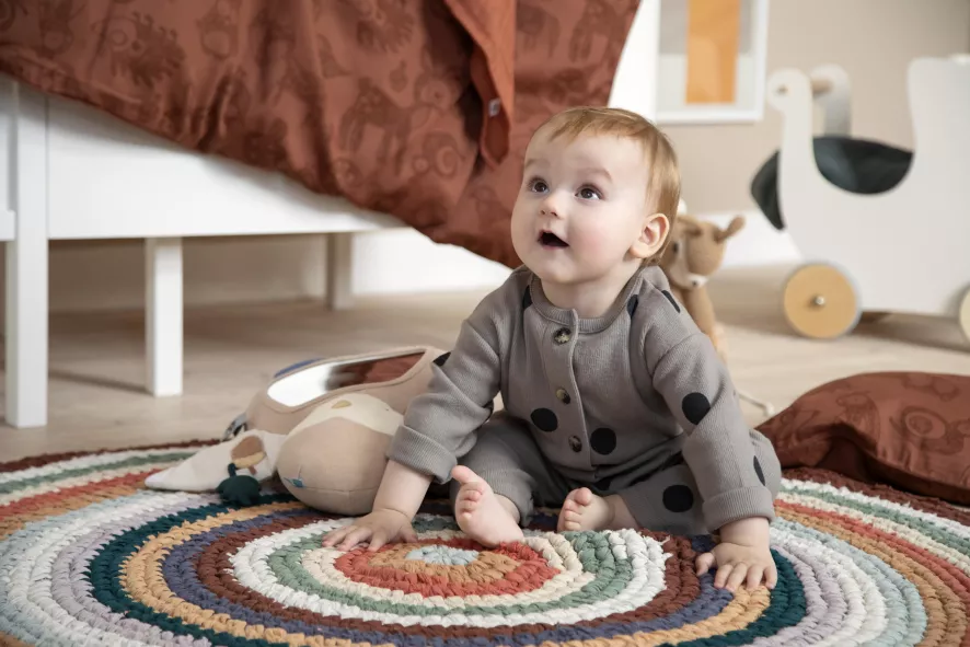 Sebra Forest Junior Dekbedovertrek 100x140 Dark Amber 8 Sebra Forest Junior Dekbedovertrek 100x140 Dark Amber - Afbeelding 6