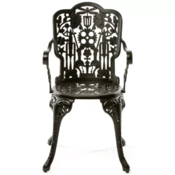 Seletti Industry Garden Tuinstoel Met Armleuning Zwart