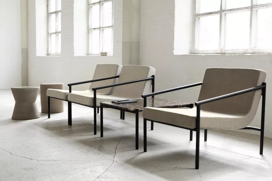 Serax Curve By Sylvain Willenz Fauteuil Cream White 8 Serax Curve By Sylvain Willenz Fauteuil Cream White - Afbeelding 6