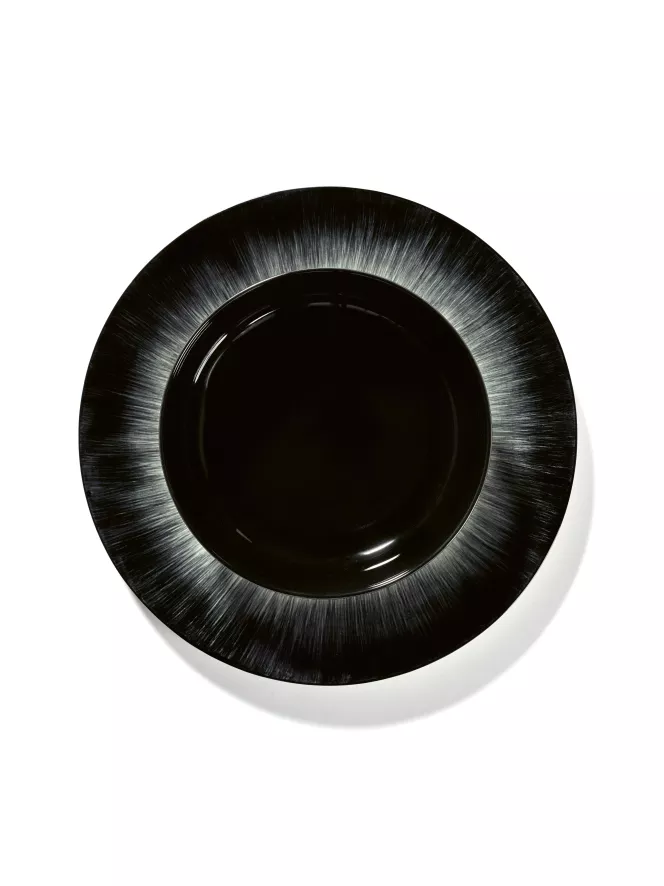 Serax Dé Tableware By Ann Demeulemeester Dinerbord Ø24 White/black 6 12 Serax Dé Tableware By Ann Demeulemeester Dinerbord Ø24 White/black 6 - Afbeelding 10