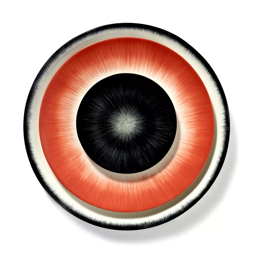 Serax Dé Tableware By Ann Demeulemeester Dinerbord Ø24 White/black 6 14 Serax Dé Tableware By Ann Demeulemeester Dinerbord Ø24 White/black 6 - Afbeelding 12