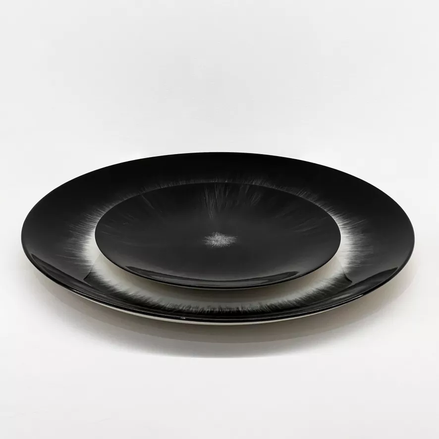 Serax Dé Tableware By Ann Demeulemeester Dinerbord Ø24 White/black 6 17 Serax Dé Tableware By Ann Demeulemeester Dinerbord Ø24 White/black 6 - Afbeelding 15