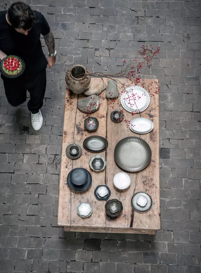 Serax Inku By Sergio Herman Kom Ø11 Green 9 Serax Inku By Sergio Herman Kom Ø11 Green - Afbeelding 7