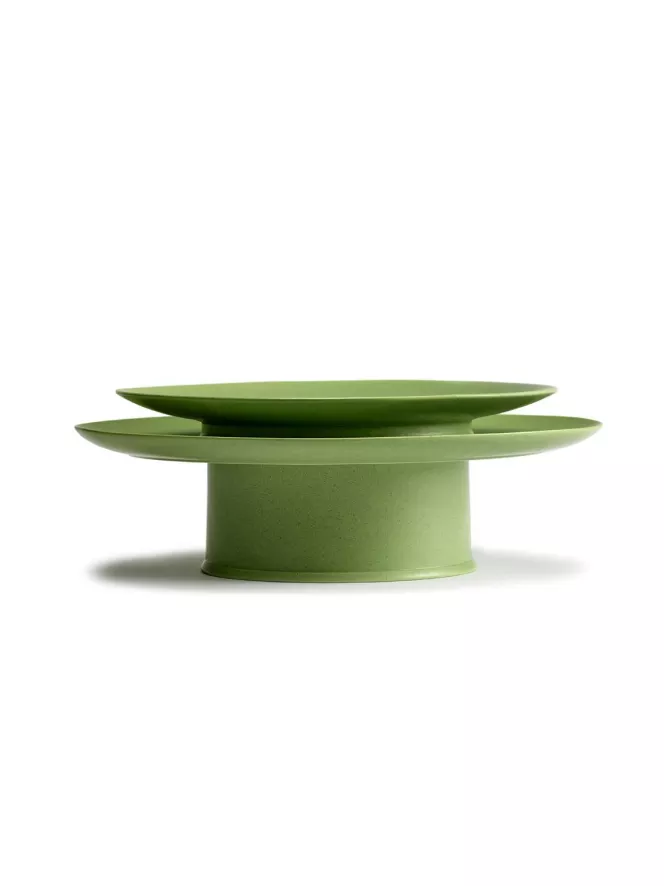Serax Ra Tableware By Ann Demeulemeester Schaal Ø33 Green 6 Serax Ra Tableware By Ann Demeulemeester Schaal Ø33 Green - Afbeelding 4