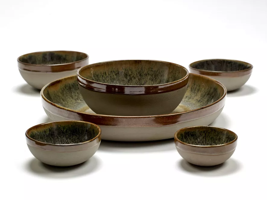 Serax Surface By Sergio Herman Kom Ø15 Rusty Brown 11 Serax Surface By Sergio Herman Kom Ø15 Rusty Brown - Afbeelding 9