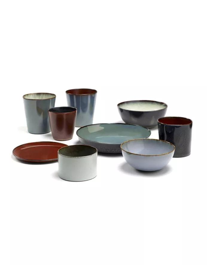 Serax Terres De Rêves By Anita Le Grelle Mok 23cl Dark Blue/rust 7 Serax Terres De Rêves By Anita Le Grelle Mok 23cl Dark Blue/rust - Afbeelding 5