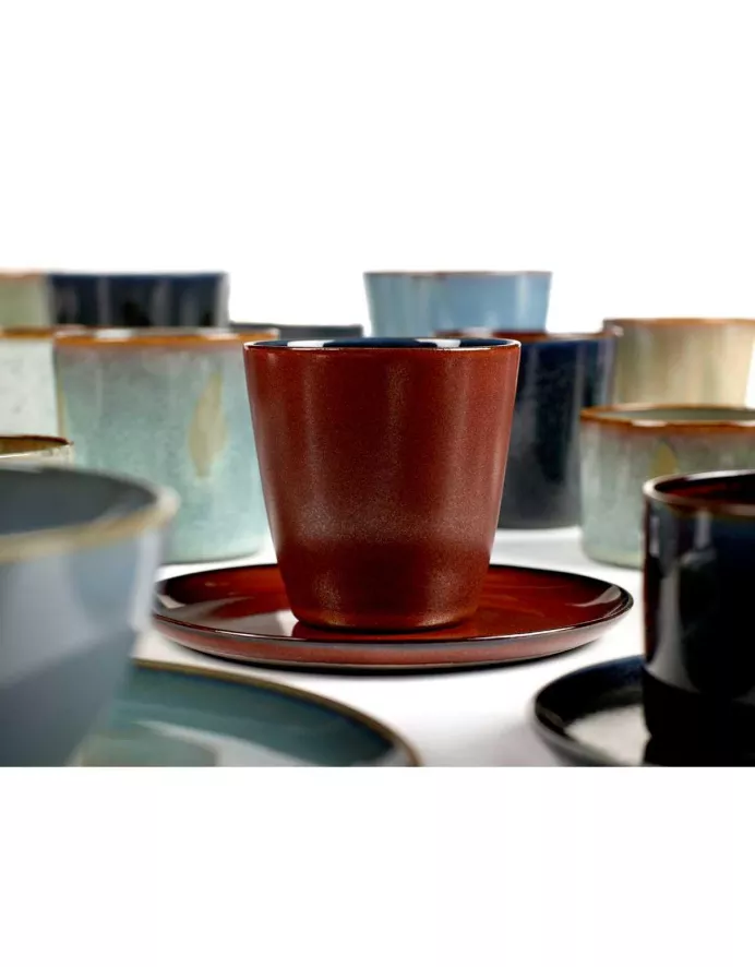 Serax Terres De Rêves By Anita Le Grelle Mok 23cl Dark Blue/rust 5 Serax Terres De Rêves By Anita Le Grelle Mok 23cl Dark Blue/rust - Afbeelding 3