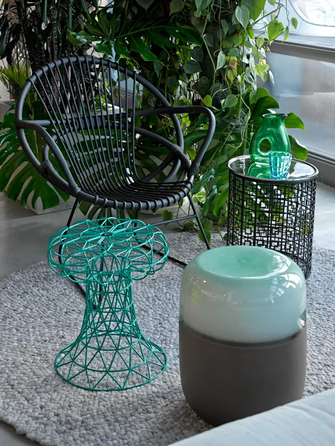 POLSPOTTEN Jug With Hole Karaf 0,85L Moss Green 8 POLSPOTTEN Jug With Hole Karaf 0,85L Moss Green - Afbeelding 6