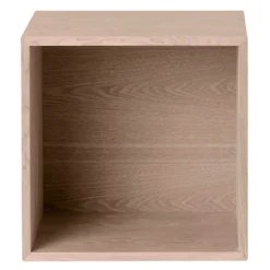 Muuto Stacked 2.0 Kast Met Backboard Medium Eiken