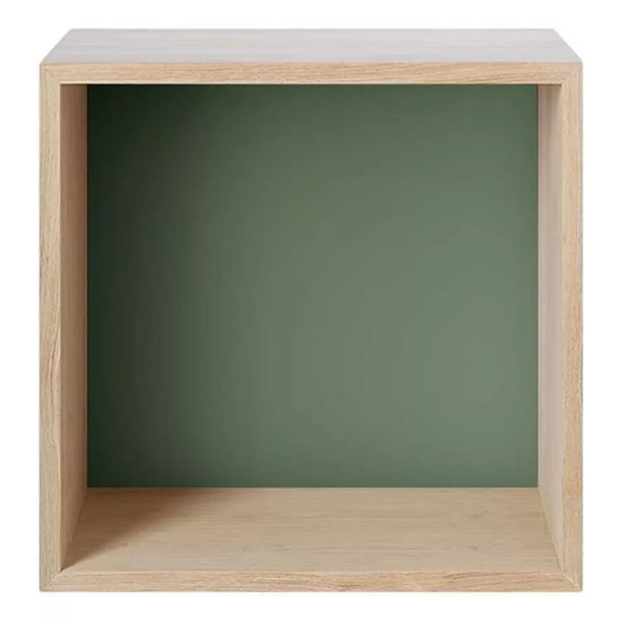 Muuto Stacked 2.0 Kast Met Backboard Medium Eiken 4 Muuto Stacked 2.0 Kast Met Backboard Medium Eiken - Afbeelding 2