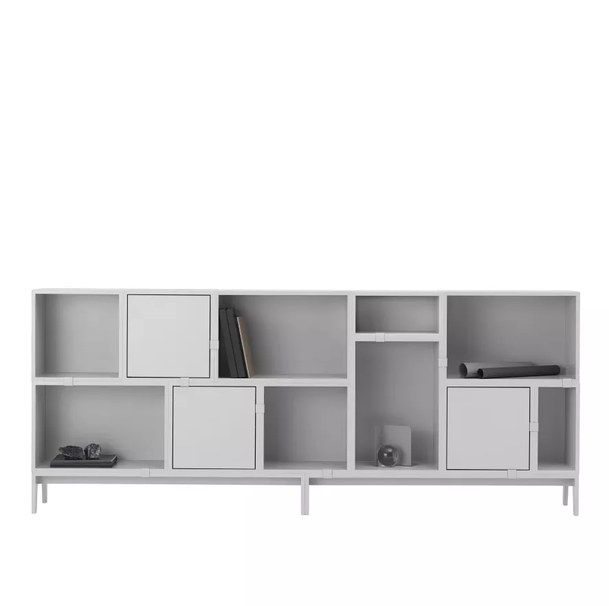 Muuto Stacked 2.0 Kast Met Backboard Medium Eiken 14 Muuto Stacked 2.0 Kast Met Backboard Medium Eiken - Afbeelding 12