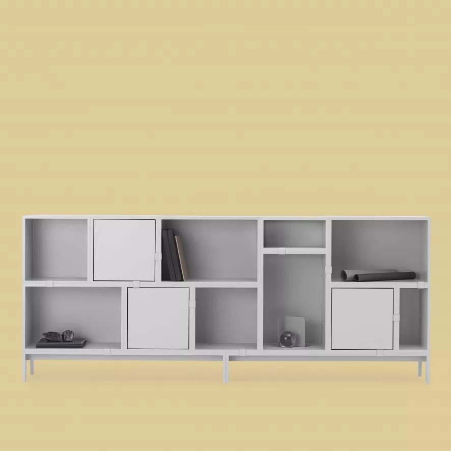 Muuto Stacked 2.0 Kast Met Backboard Medium Eiken 15 Muuto Stacked 2.0 Kast Met Backboard Medium Eiken - Afbeelding 13